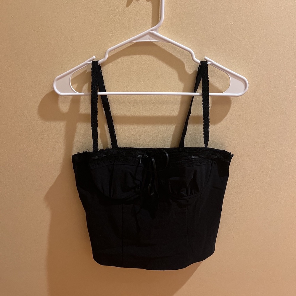 Pacsun black corset top